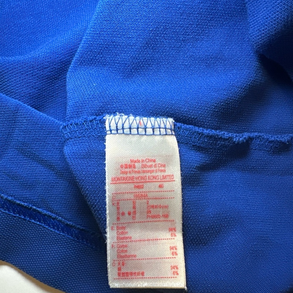 Lacoste Live men’s‎ polo blue shirt size 2 - Picture 9 of 11